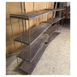 Two Metal Shelving Units