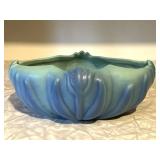 Van Briggle Ming Blue Tulip Bowl Planter