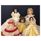 Vintage Hard Plastic Composition Dolls