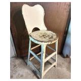 Vintage Metal Small Stool