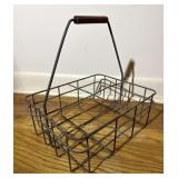 Vintage Wire Bottle Carrier