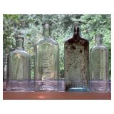 Antique Vintage Apothecary Medicine Bottles