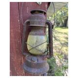 Antique Rusty Dietz Little Wizard Lantern