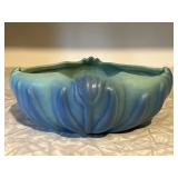 Van Briggle Ming Blue Tulip Bowl Planter