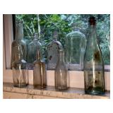 Antique Vintage Medicine Spirits & Beer Bottles