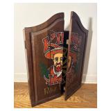 Kings Head Dartboard Cabinet