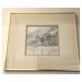 Christopher Paul Ballen Pen & Watercolor Art