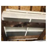 Vintage White Wood Windows In Rafters