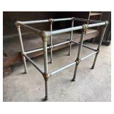 Industrial Pipe Table Base Restoration Piece