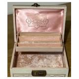 Mele Mid-Century 2-Tier Jewelry Box