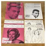 Vintage Fisher Theatre Programs Johnny Mathis