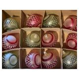 MCM Italian Glass Christmas Ornaments