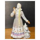 USSR Dulevo Porcelain Figurine Snow Maiden