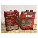 Coleman Metal Fuel Cans