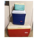 Coleman Rubbermaid & Igloo Coolers Trio