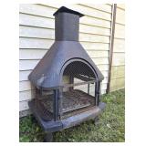 Metal Outdoor Fireplace Chiminea