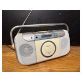 Sony CFD-E100 Portable Radio CD Cassette Player