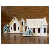 MCM White Putz House Japan Black Stamp