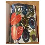 1950ï¿½s Living With Flowers Bound Hardcover Books