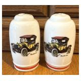 Vintage Chevrolet Salt & Pepper Shakers