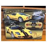 Ford GT Sports Car Metal Advertising Sign