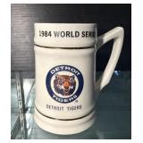 1984 Detroit Tigers World Series Beer Stein