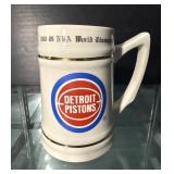 1988-89 Detroit Pistons Championship Stein