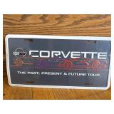 Corvette Past Present Future Plate Sealed