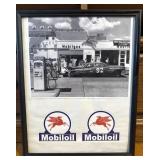 Mobil Oil Pikes Peak Racing Framed Print