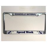 Bonneville National Speed Week Plate Frame