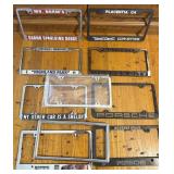 Auto License Plate Frames Lot of 10