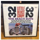 Framed Beach Boys Little Deuce Coupe Album