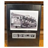 Shelby Mustang Car Hauler Framed Photo