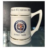 1984 Detroit Tigers World Champions Stein