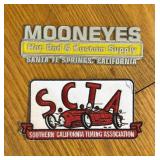 Hot Rod Mooneyes Emblem & SCTA Patch
