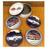 Chevrolet Corvette & Bel Air Coaster Set