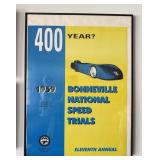 1959 Bonneville National Speed Trials Poster
