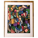 John Rosa Signed Serigraph Santa Fe Portfolio