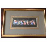 Indo Persian Gouache on Paper Painting