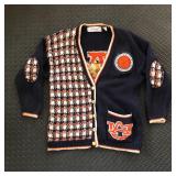 BELLE POINTE AUBURN UNIVERSITY CARDIGAN SWEATER