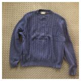 VINTAGE JANTZEN CABLE KNIT PULLOVER SWEATER