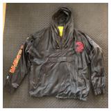 TWO HYPE ATLANTA HAWKS HOODED WINDBREAKER JACKET