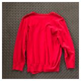 JUDITH HART SEQUINED BLOUSON CARDIGAN SWEATER