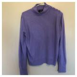 Vintage Heathcote Lavender Sweater Cowl Neck
