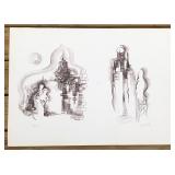 Rita Gombinski Signed Serigraph on Paper