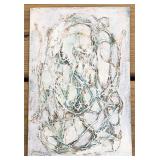 Signed Rita Gombinski Mixed Media Painting