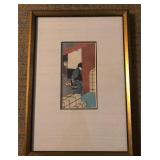 Utagawa Kuniyoshi Original 1854 Woodblock Print