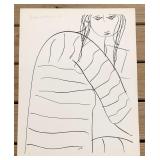 Hagop Chakrian Signed Lithograph on Paper