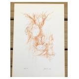 Rita Gombinski Signed Serigraph on Paper