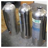 Three metal Allenco water extinguishers